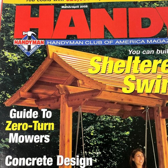 Handyman Woodworking Magazine Vol 13 Issue 69 No 2 Mar April 2005 u Sheltered Sw - Picture 2 of 10